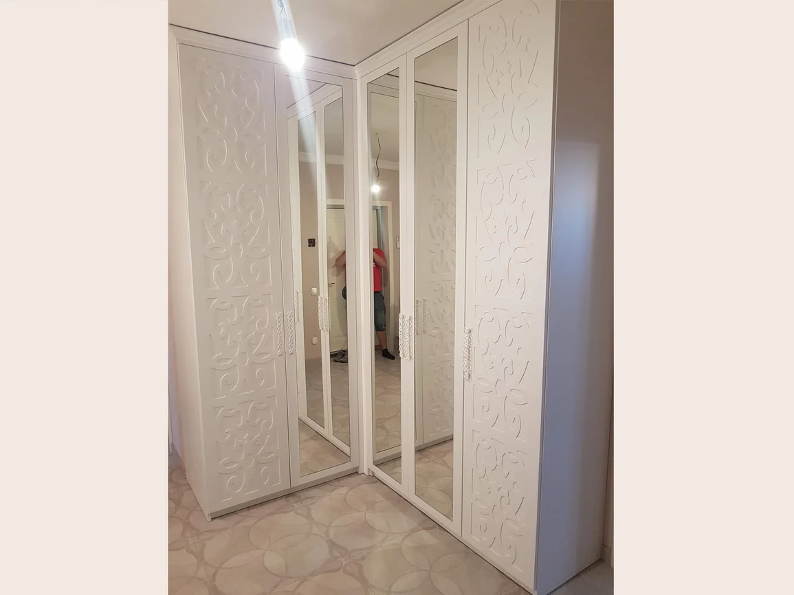 WoodElite Розпашна Шафа-5